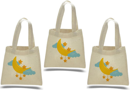 Moon and Stars Party Favor Bags - Set of Three Bags