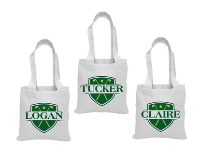 Custom Golf Party Favor Bags - Set of Three Bags