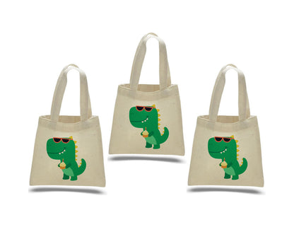 Dinosaur Party Favor Bags - Set of Three Bags