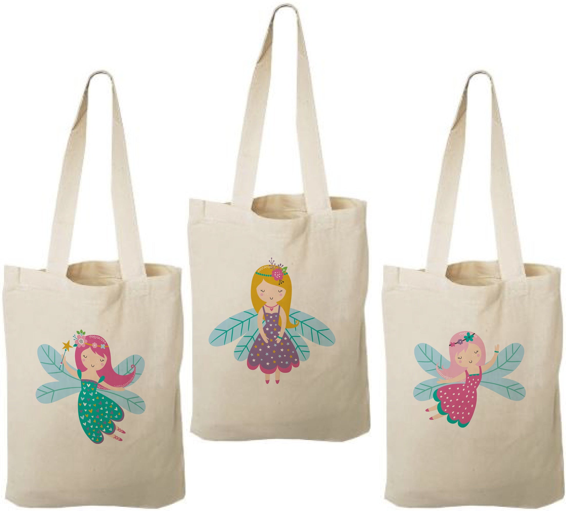 Fairy Party Favor Bags - Set of Three Bags