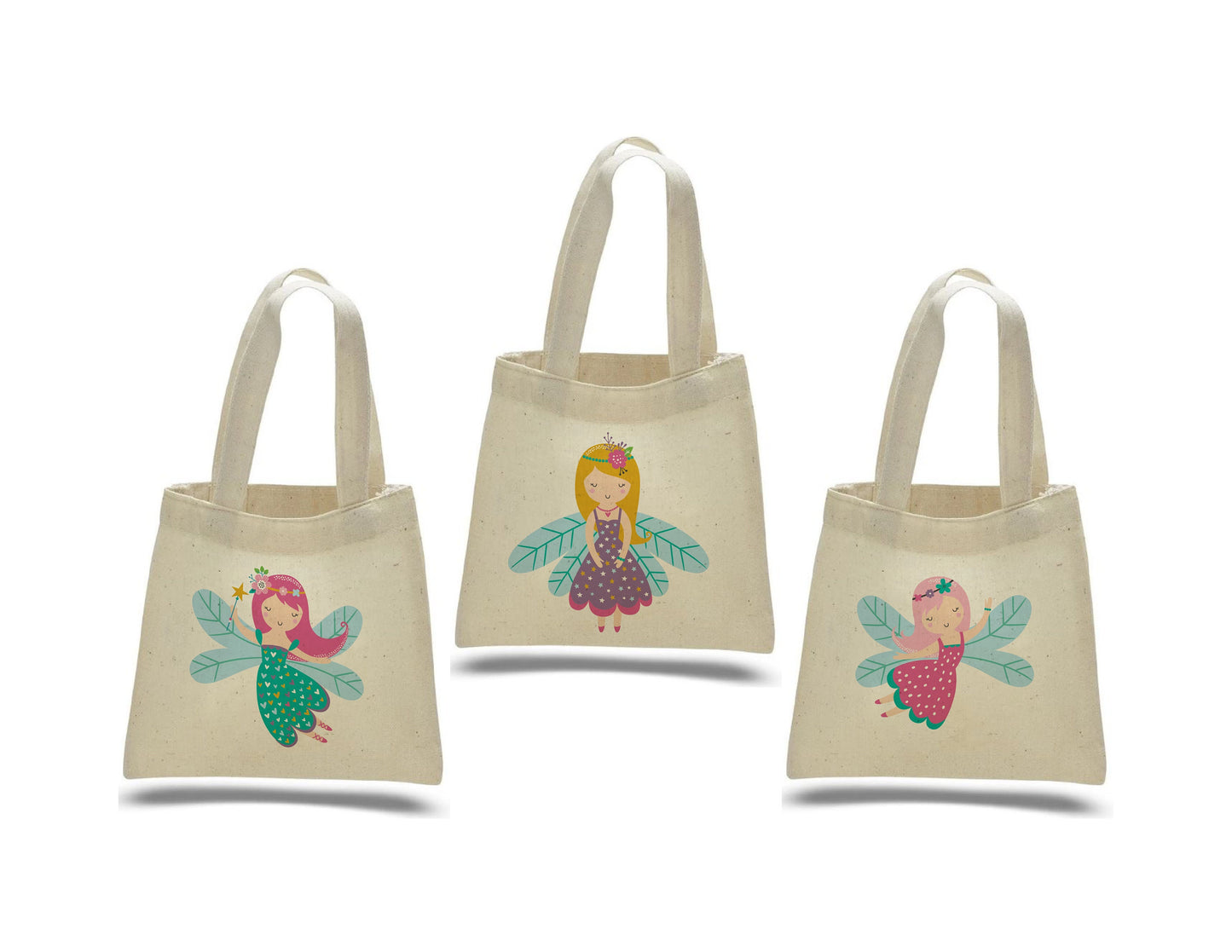Fairy Party Favor Bags - Set of Three Bags
