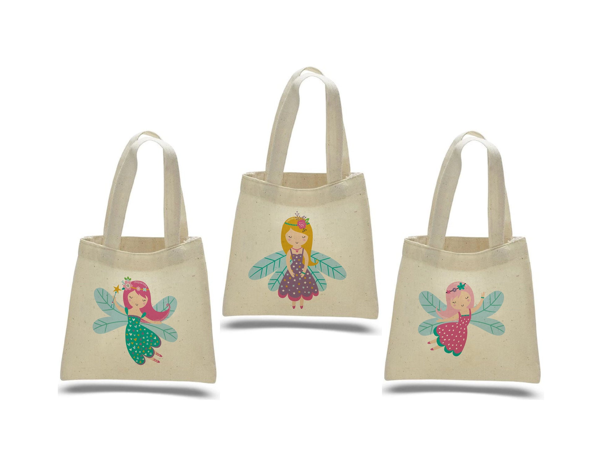Fairy Party Favor Bags - Set of Three Bags