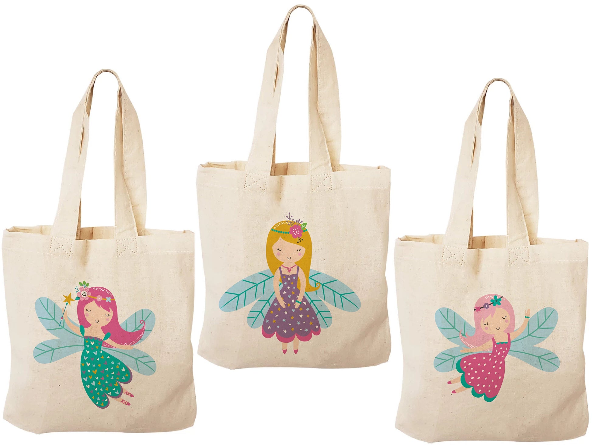 Fairy Party Favor Bags - Set of Three Bags
