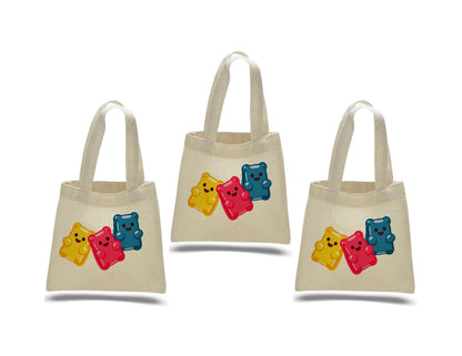 Gummy Bear Party Favor Bags - Set of Three Bags