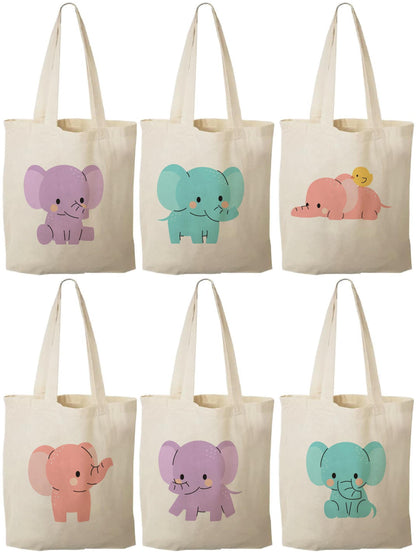 Elephant Party Favor Bags - Perfect for Elephant Themed Parties and Baby Showers!