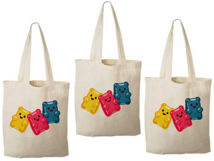 Gummy Bear Party Favor Bags - Set of Three Bags
