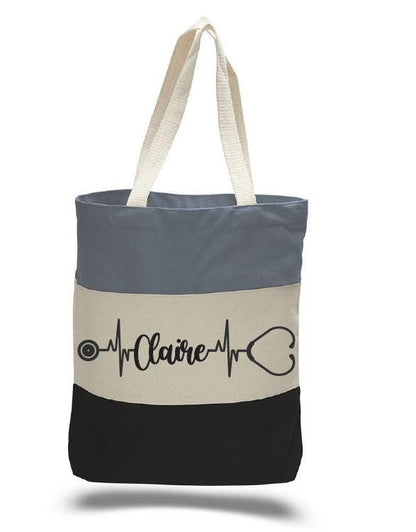 Personalized Nurse Tote Bag