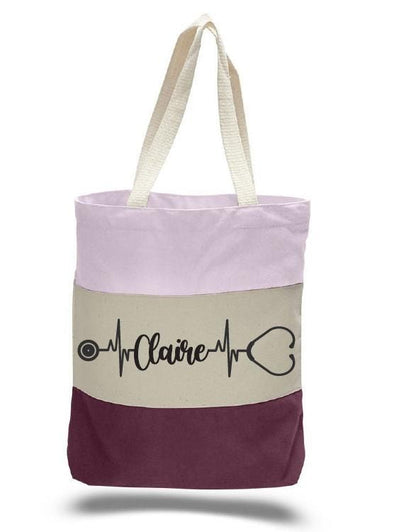 Personalized Nurse Tote Bag