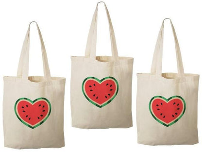 Watermelon Party Favor Bags - Set of Three Bags