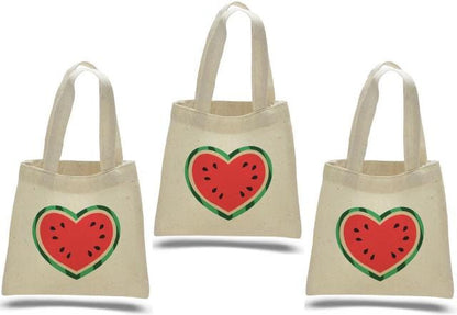 Watermelon Party Favor Bags - Set of Three Bags