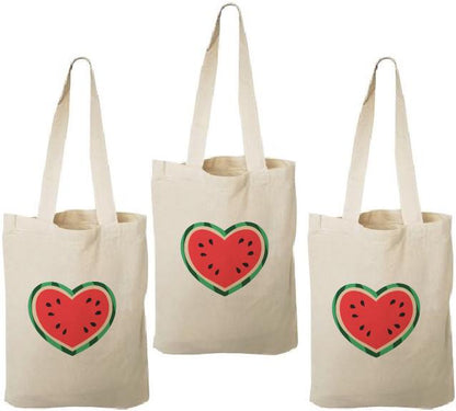 Watermelon Party Favor Bags - Set of Three Bags