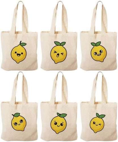 Lemon Party Favor Bags - Set of Three Bags
