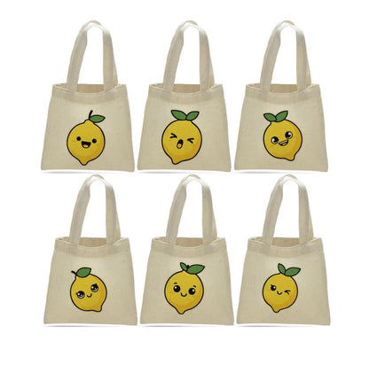 Lemon Party Favor Bags - Set of Three Bags