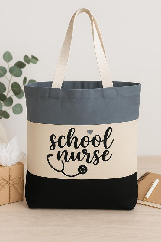 School Nurse Tote Bag - School Nurse Gift