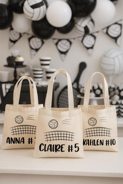Personalized Volleyball Favor Bags – Team Gifts, Senior Night