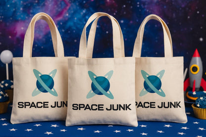 Space Party Favor Bags – Cotton Galaxy Gift Goody Bags