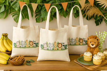 3 Safari Party Favor Bags