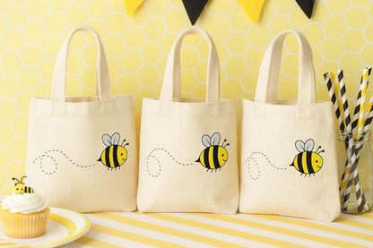Bee Party Favor Bags – Bumble Bee Design, Set of 3