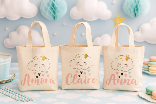 3 Cloud Party Favor Bags