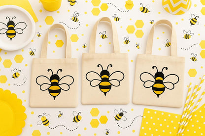 3 Bee Party Favor Bags
