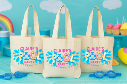 3 Pool Party Gift Bags