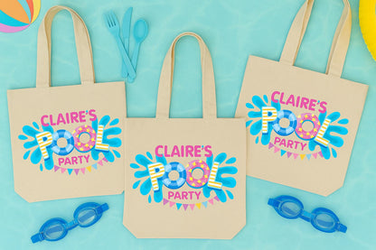 3 Pool Party Gift Bags