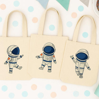 Astronaut Party Favor Bags - Perfect for Astronaut or Space Themed Parties & Events - Set of Three Bags