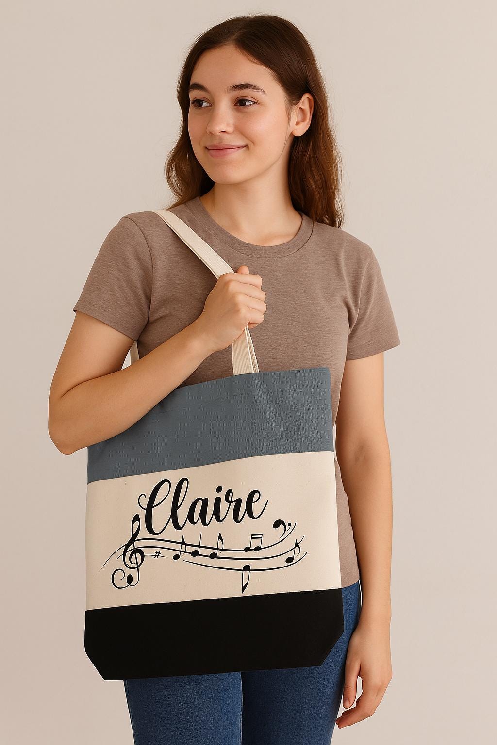 Musician Gift - Custom Music Tote Bag