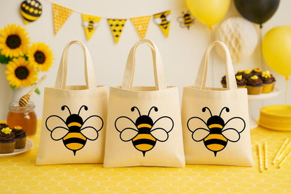3 Bee Party Favor Bags