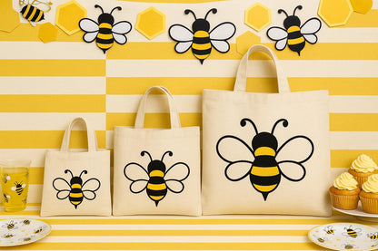 3 Bee Party Favor Bags