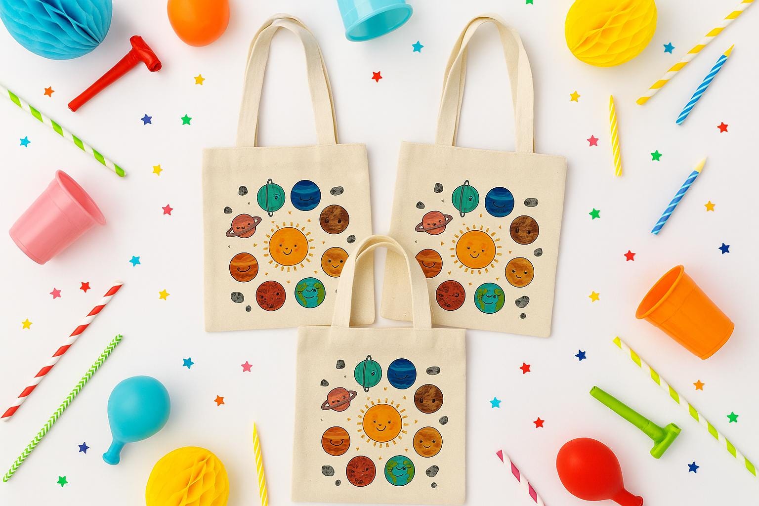 3 Space Treat Bags