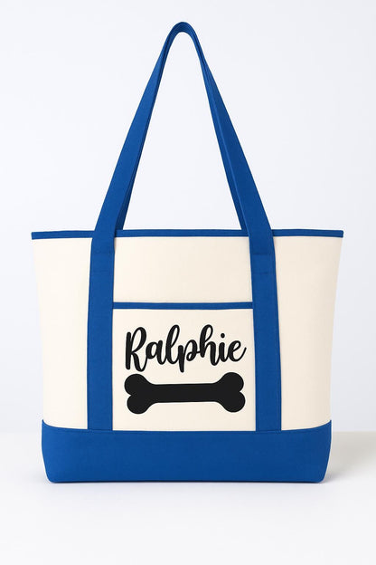 Dog Owner Gift - Personalized Dog Tote Bag