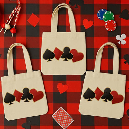 3 Casino Party Favor Bags