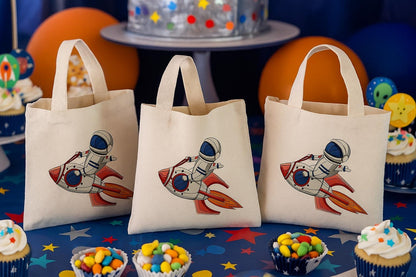 Astronaut Party Favor Bags - Set of Three Bags