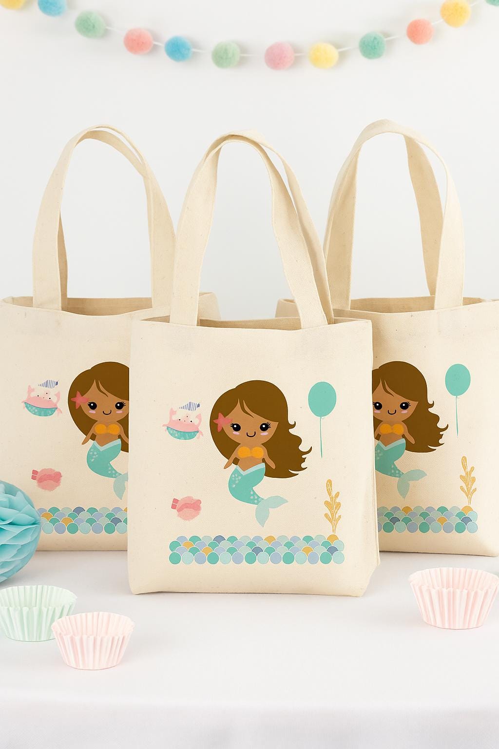 Mermaid Party Favor Bags
