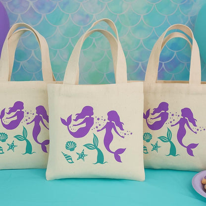 Mermaid Party Favor Bags - Sold Individually