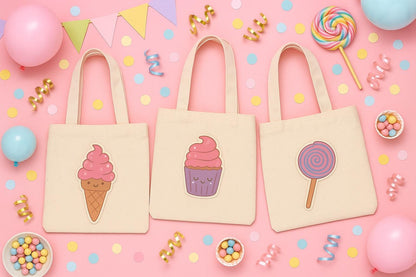 Sweet Treat Party Favor Bags - Set of Three Bags