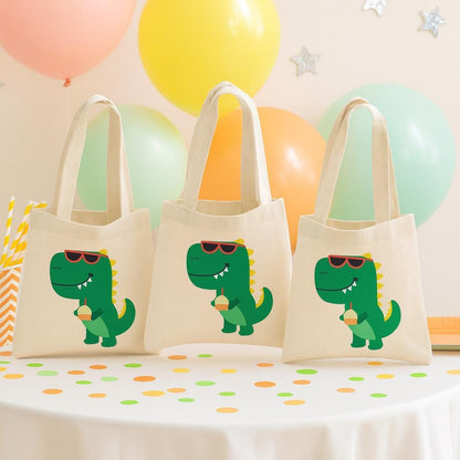 Dinosaur Party Favor Bags - Set of Three Bags