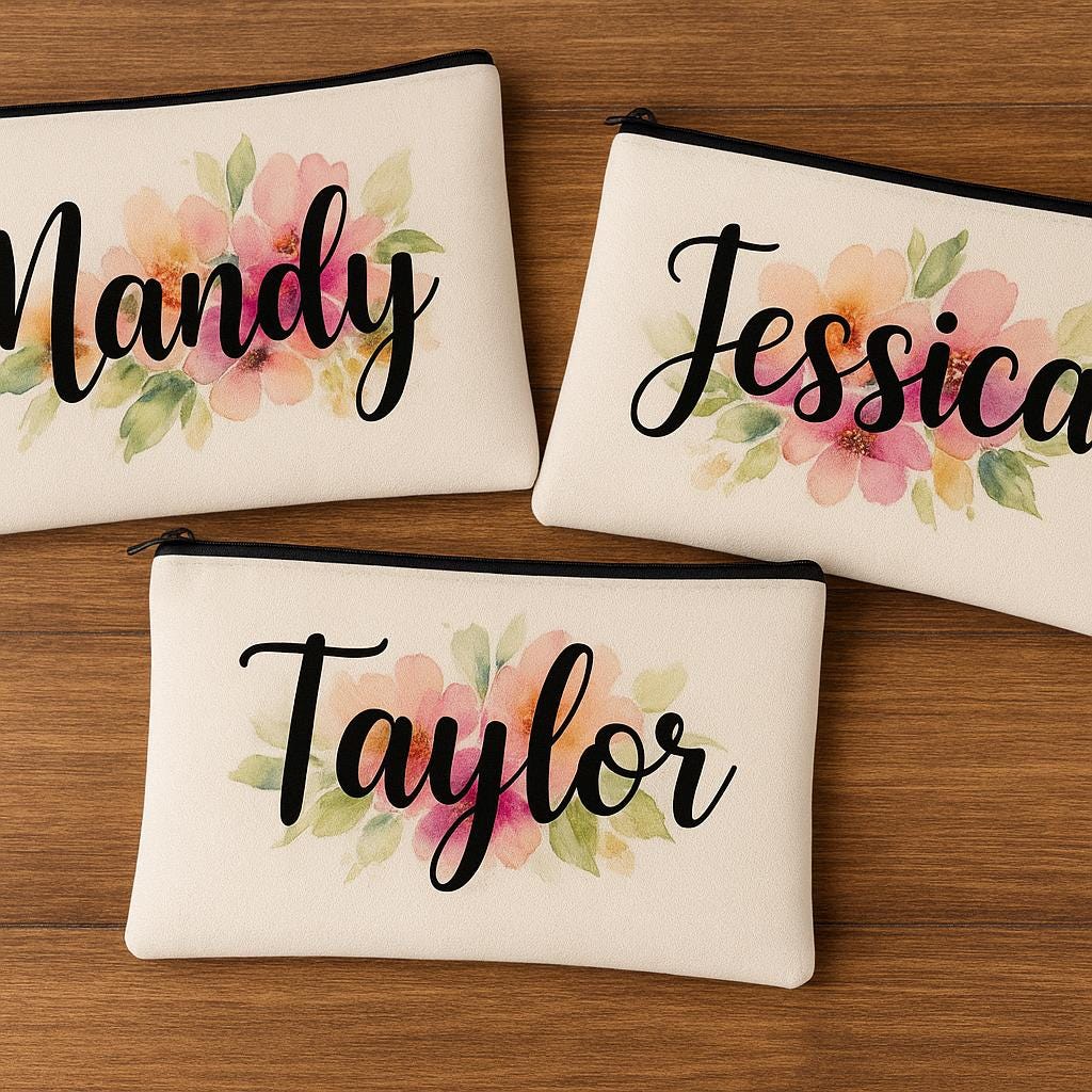 Personalized Cosmetic Bag