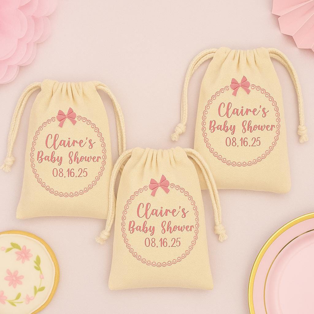 Baby Shower Party Favor Bags - Sold Individually