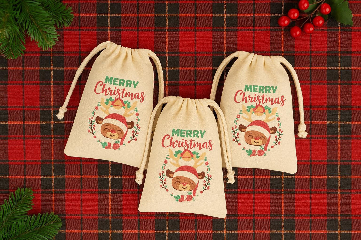 Christmas Treat Bags, Christmas Party Favor Bags, Christmas Goodie Bags, Christmas, Christmas Party, Christmas Gift Bag, Christmas Bags