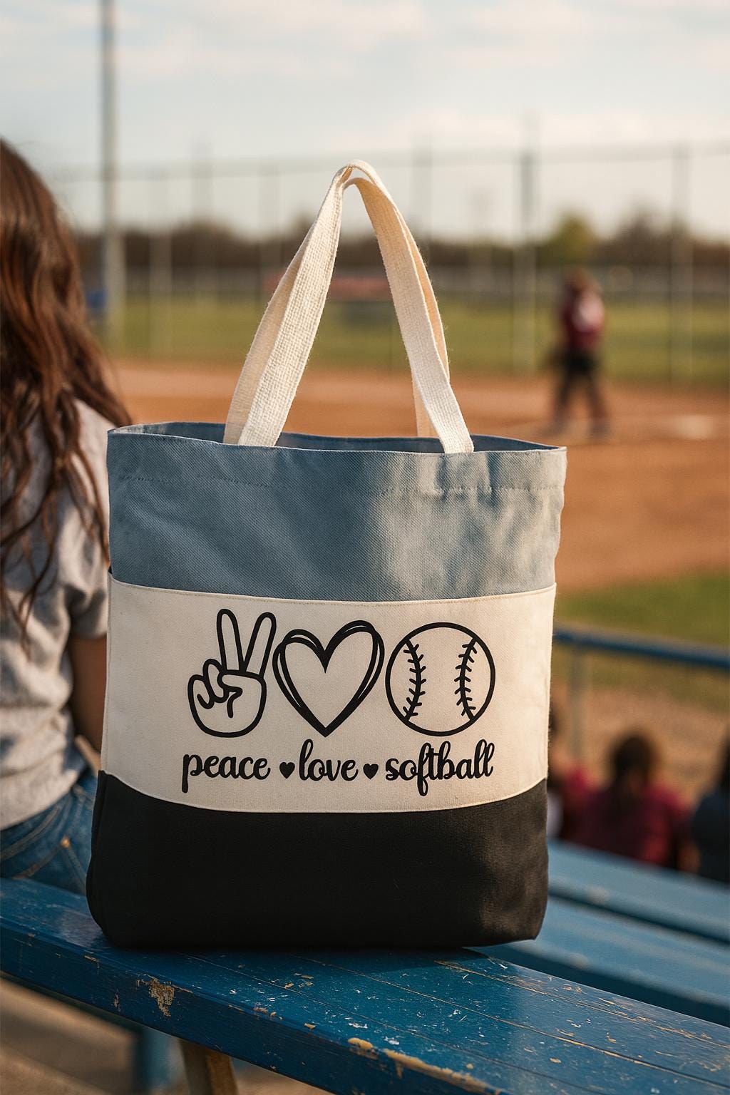 Softball Player Gift - Softball Tote Bag