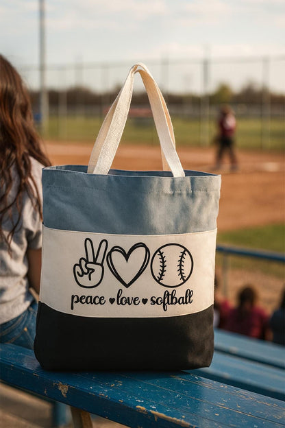 Softball Player Gift - Softball Tote Bag