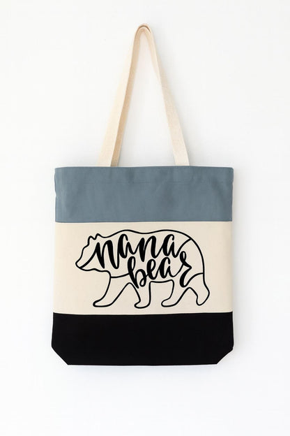 Nana Gift - Nana Bear Tote Bag