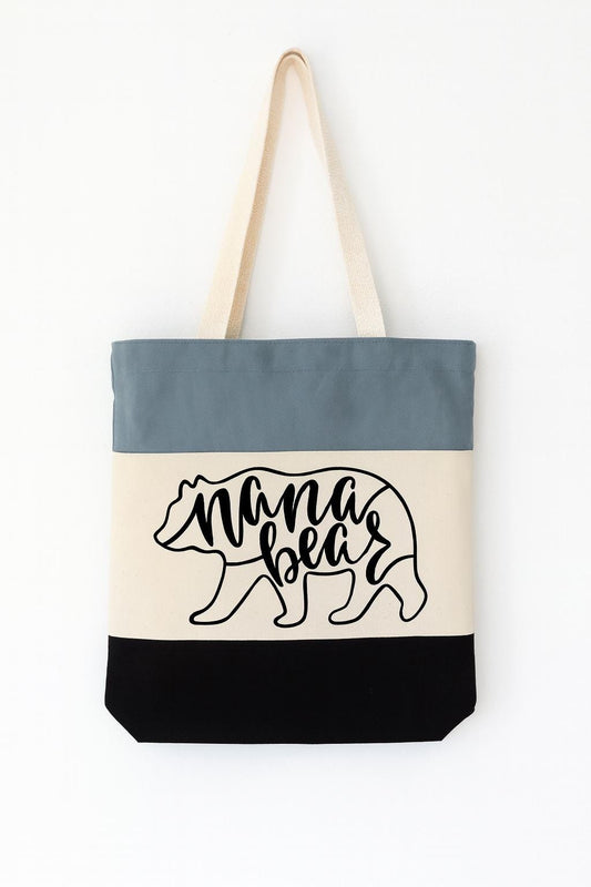 Nana Gift - Nana Bear Tote Bag
