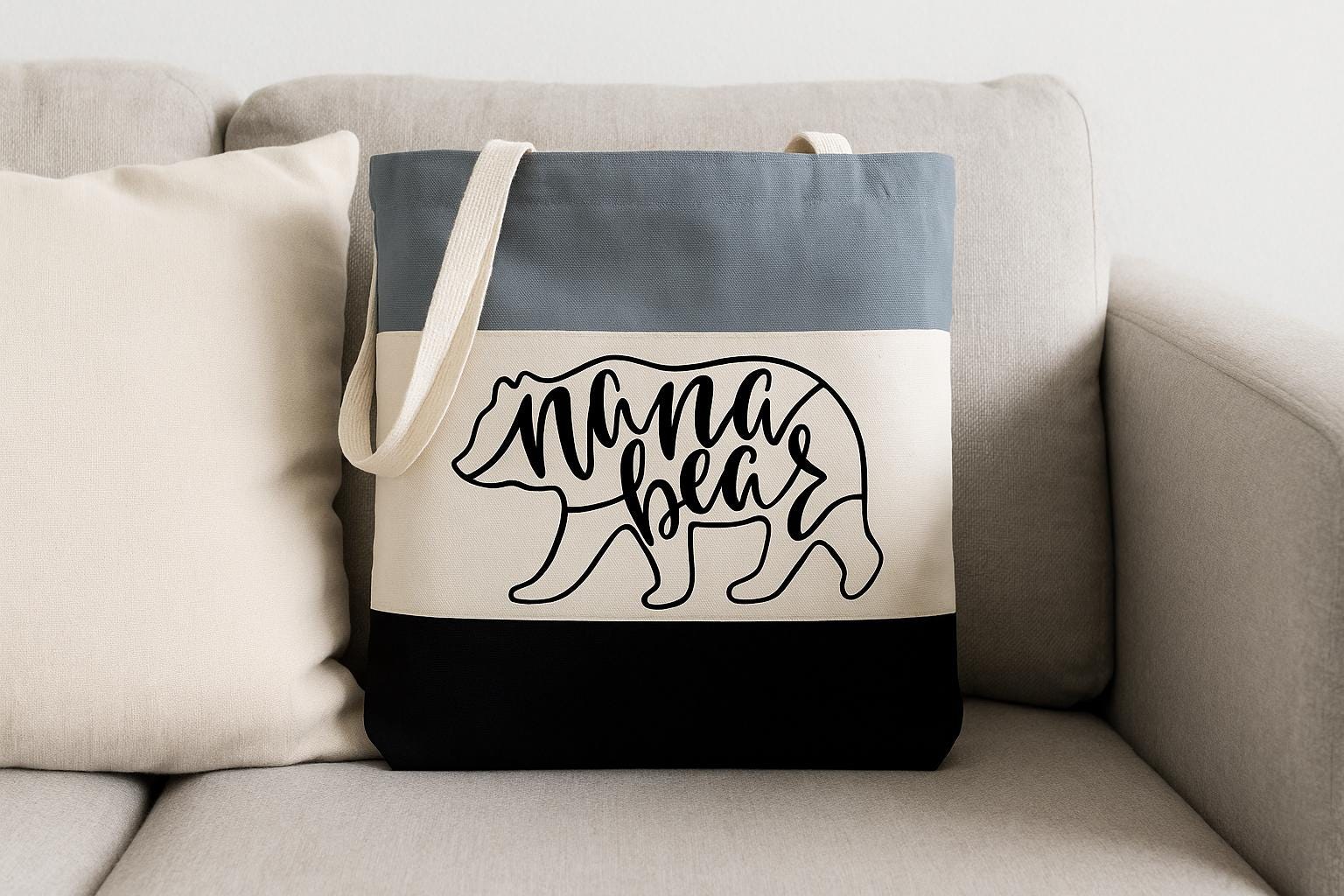 Nana Gift - Nana Bear Tote Bag
