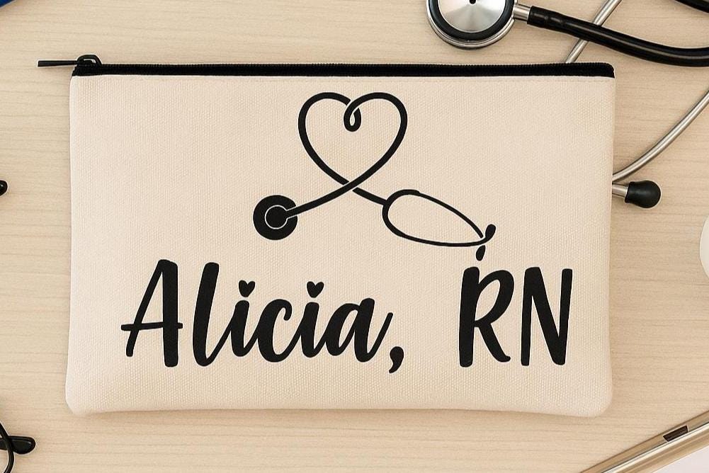 Nurse Gift - Personalized Nurse Pouch