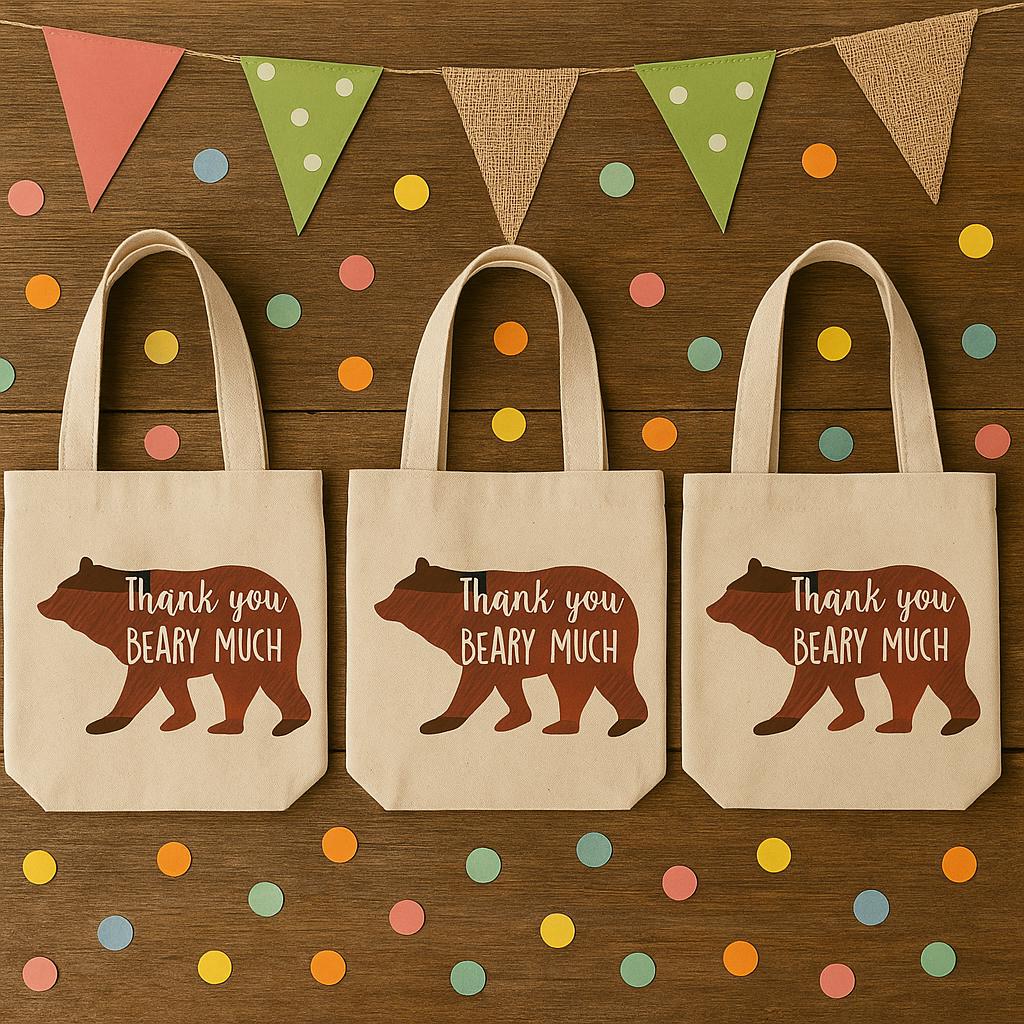 Thank You Beary Much Party Favor Bags
