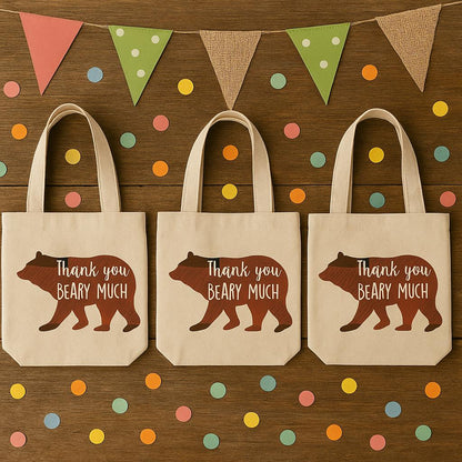 Thank You Beary Much Party Favor Bags