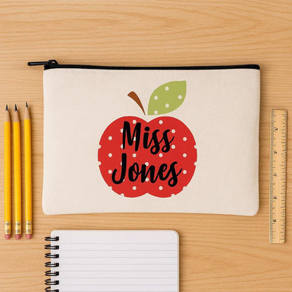 Teacher Gifts - Personalized Teacher Pencil Pouch